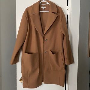 Top shop size 12 wool blend coat